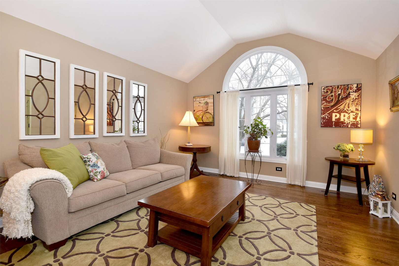 533 Lavina Drive Bolingbrook, IL 60440 - Photo 7 of 44 a living room with furniture a dining table and a window