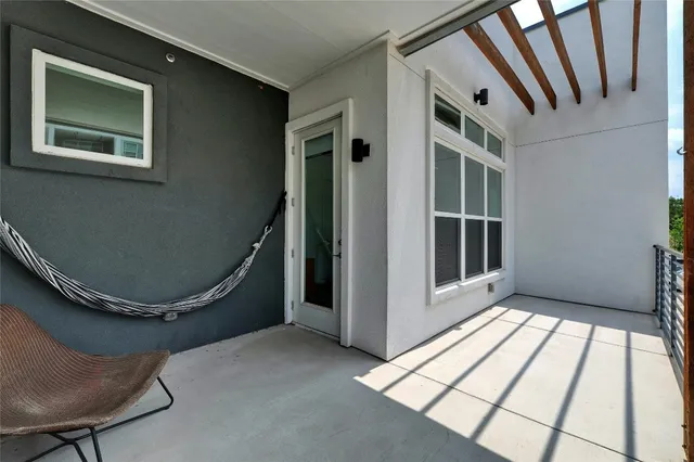 a view of a house with a window