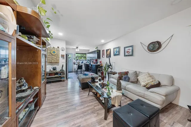 a view of outdoor space with seating area