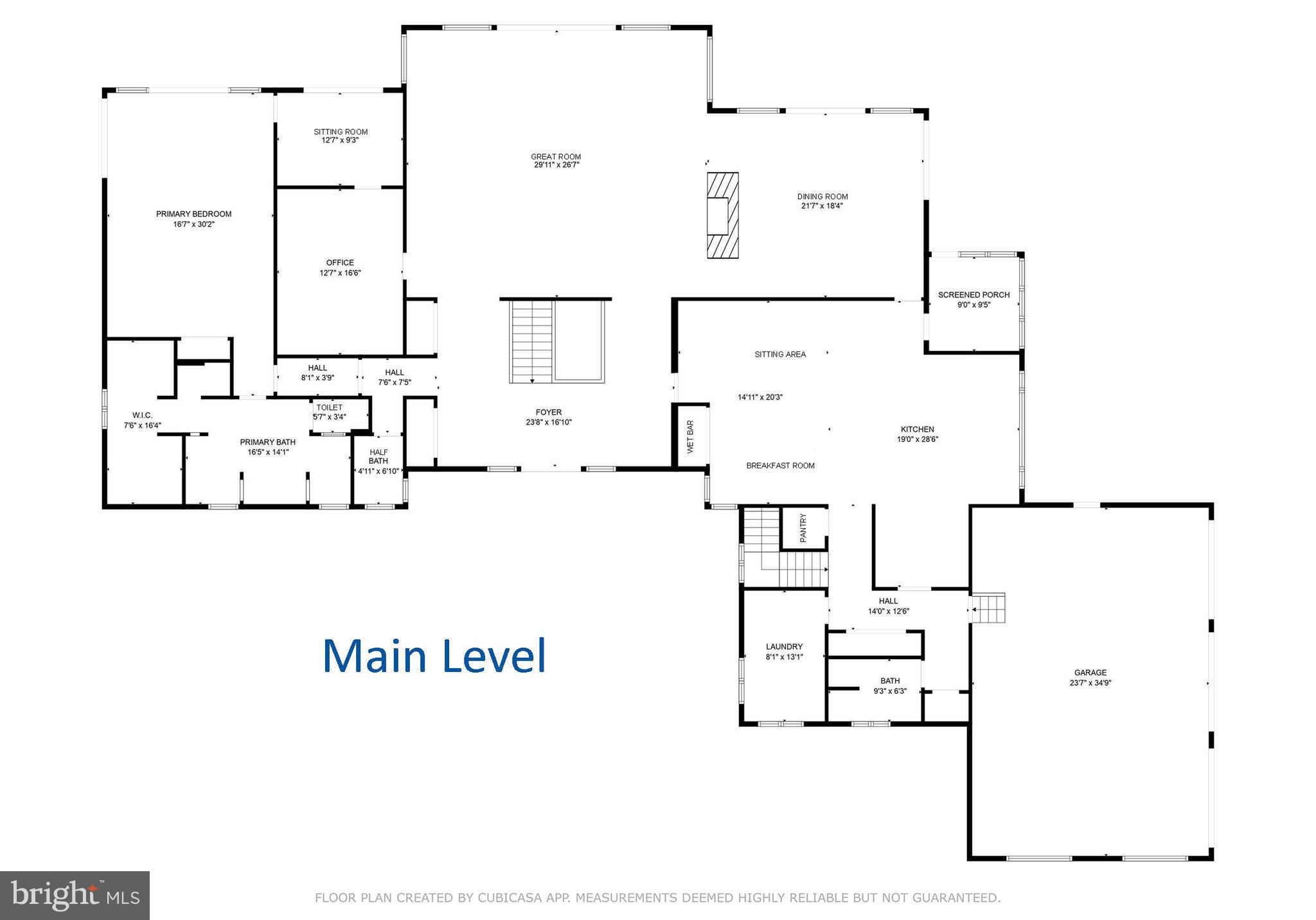 7702 Dance Hall Road Frederick, MD 21701 - Photo 65 of 66 Main Level Floor Plan