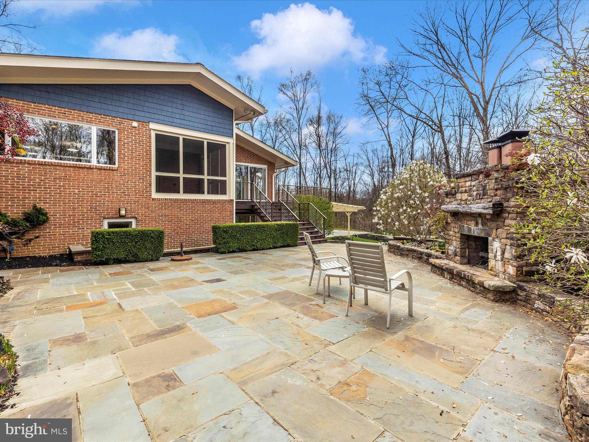 7702 Dance Hall Road Frederick, MD 21701 - Photo 27 of 66 a building outdoor space with patio furniture and a fire pit