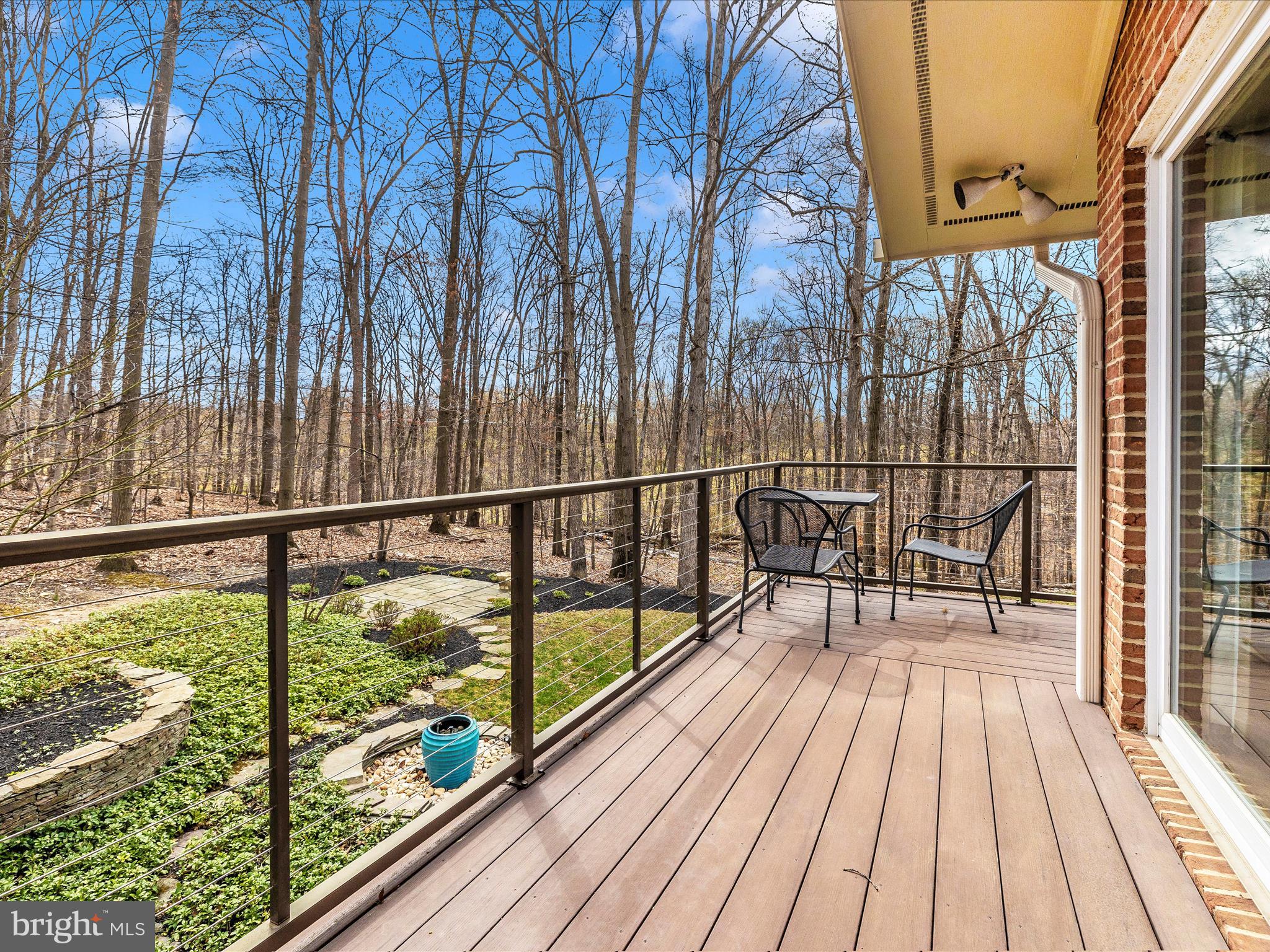 7702 Dance Hall Road Frederick, MD 21701 - Photo 37 of 66 a view of balcony with wooden floor