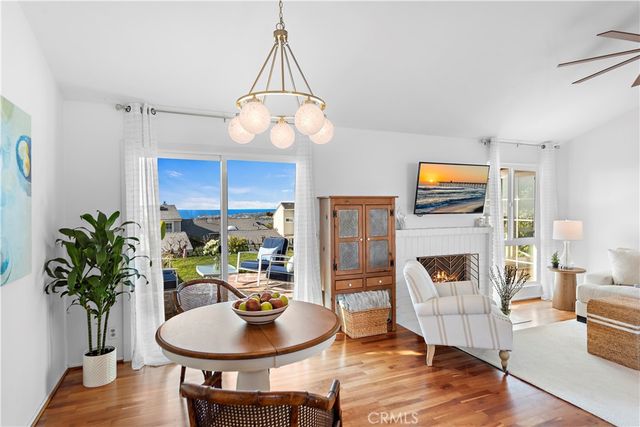 a view of a balcony with an ocean view
