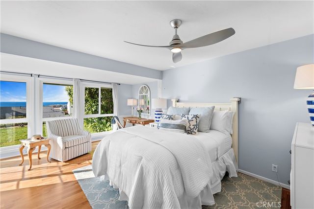 a view of city with ocean view