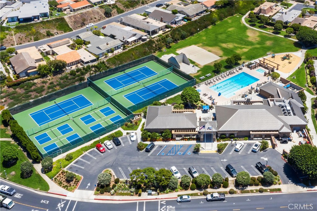33525 Sextant Dana Point, CA 92629 - Photo 37 of 51 an aerial view of a house with a garden and swimming pool
