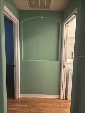 a view of a small space