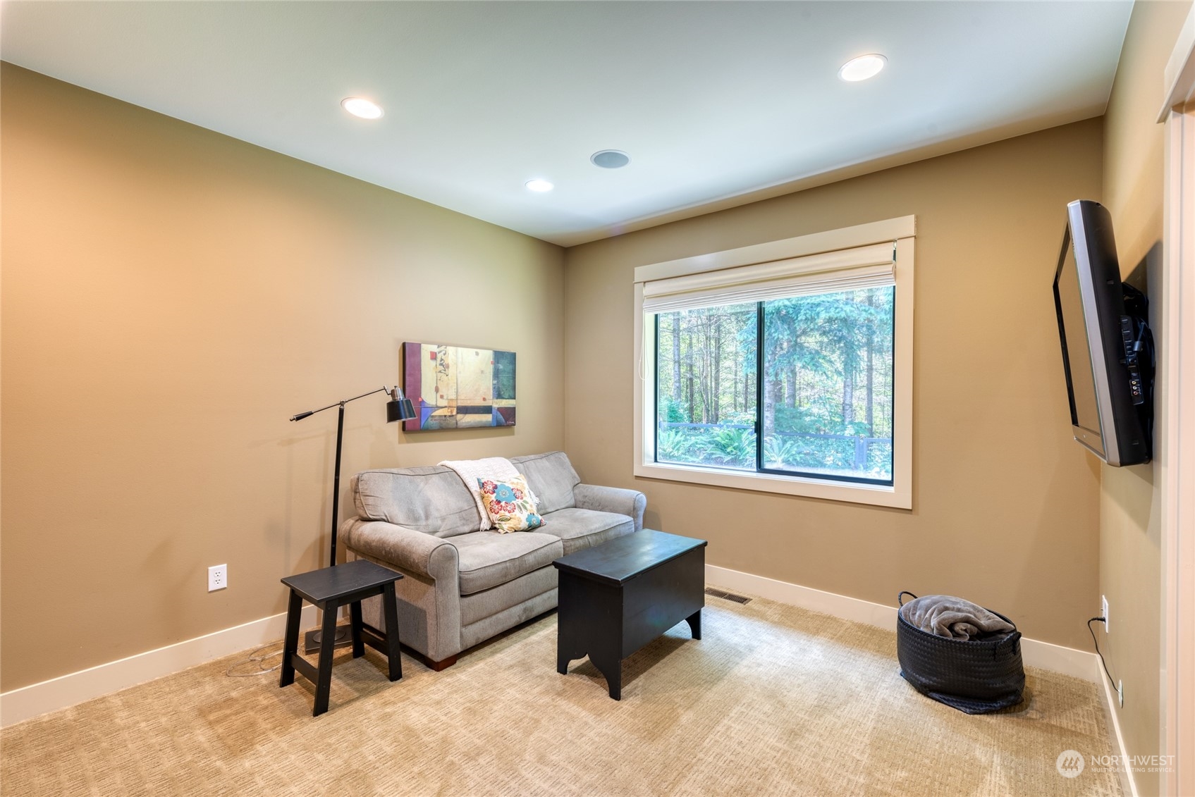 4635 D D Milluhr Road Northeast Olympia, WA 98516 - Photo 15 of 40 a bedroom with furniture and a window