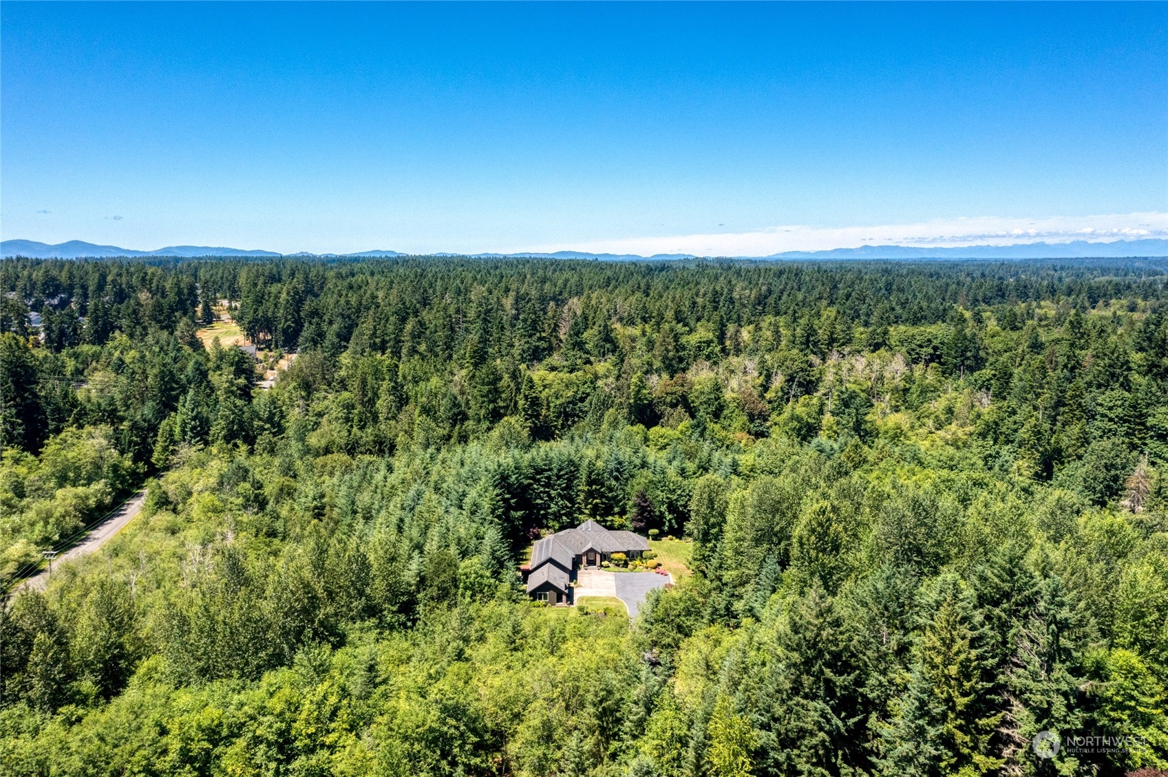 4635 D D Milluhr Road Northeast Olympia, WA 98516 - Photo 36 of 40 a view of a city with lush green forest