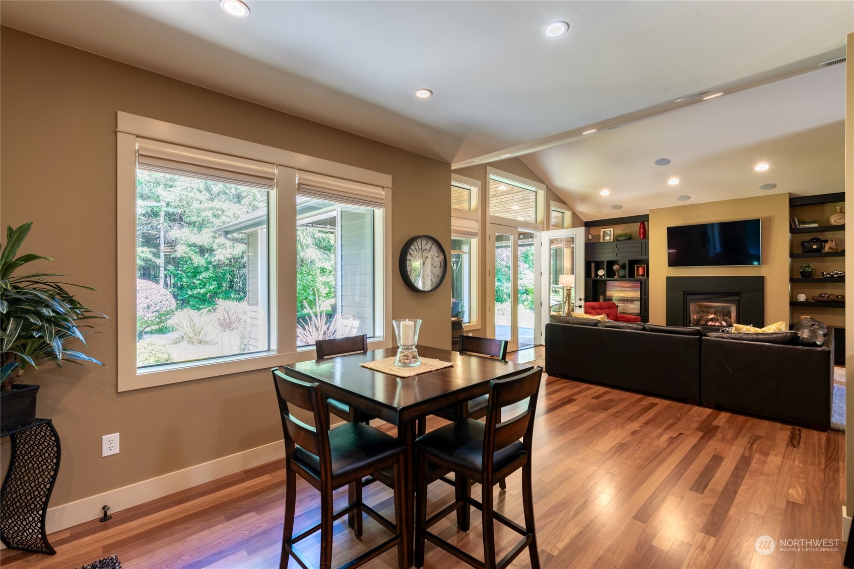 4635 D D Milluhr Road Northeast Olympia, WA 98516 - Photo 7 of 40 a view of a dining room with furniture window and wooden floor