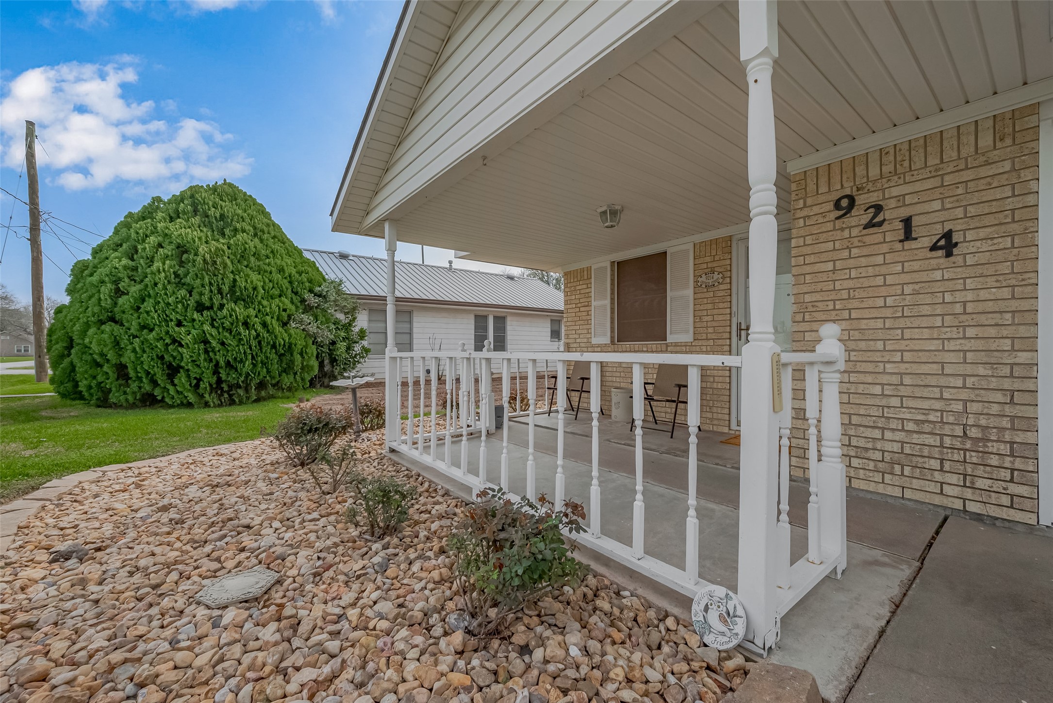 9214 Church Street Needville, TX 77461 - Photo 5 of 44 a view of a backyard with plants