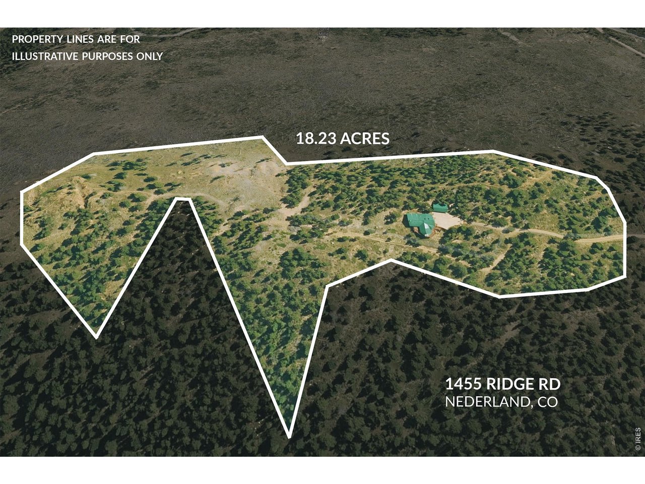 1455 Ridge Road Nederland, CO 80466 - Photo 42 of 49 Approximate property lines