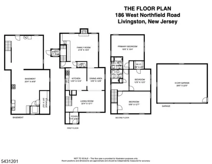 $875,000 | 186 West Northfield Road, Livingston, NJ 07039