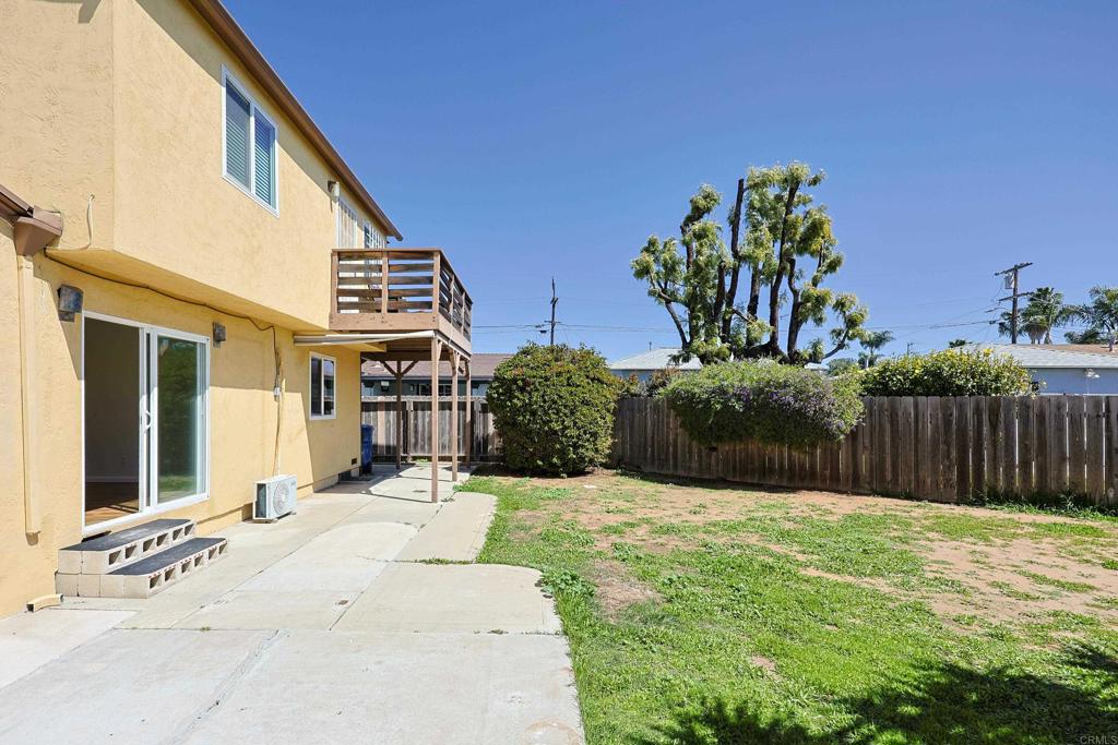 488 D Street Chula Vista, CA 91910 - Photo 24 of 25 a view of a backyard of the house