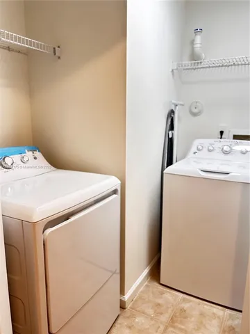 a view of a room with stairs