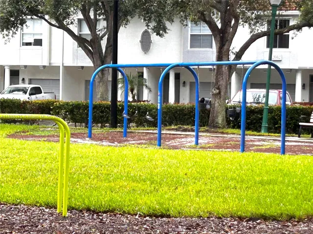 a view of a golf course