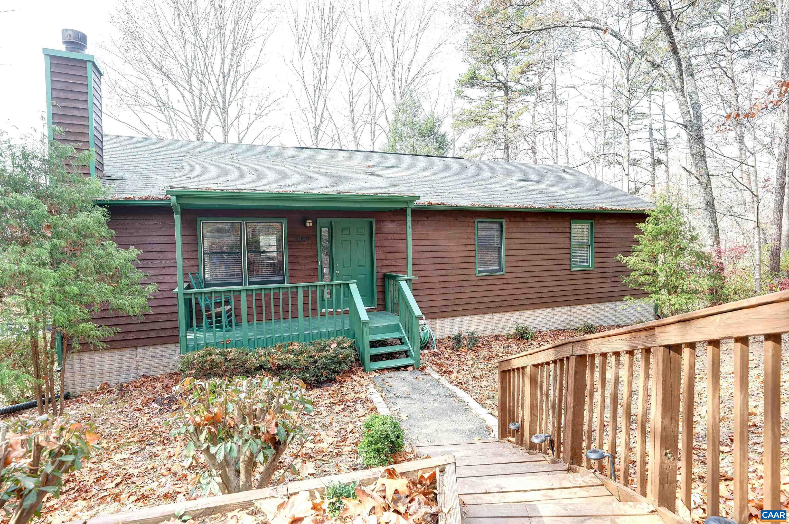 1086 West Daffodil Road Ruckersville, VA 22968 - Photo 30 of 33 a front view of a house with a garden