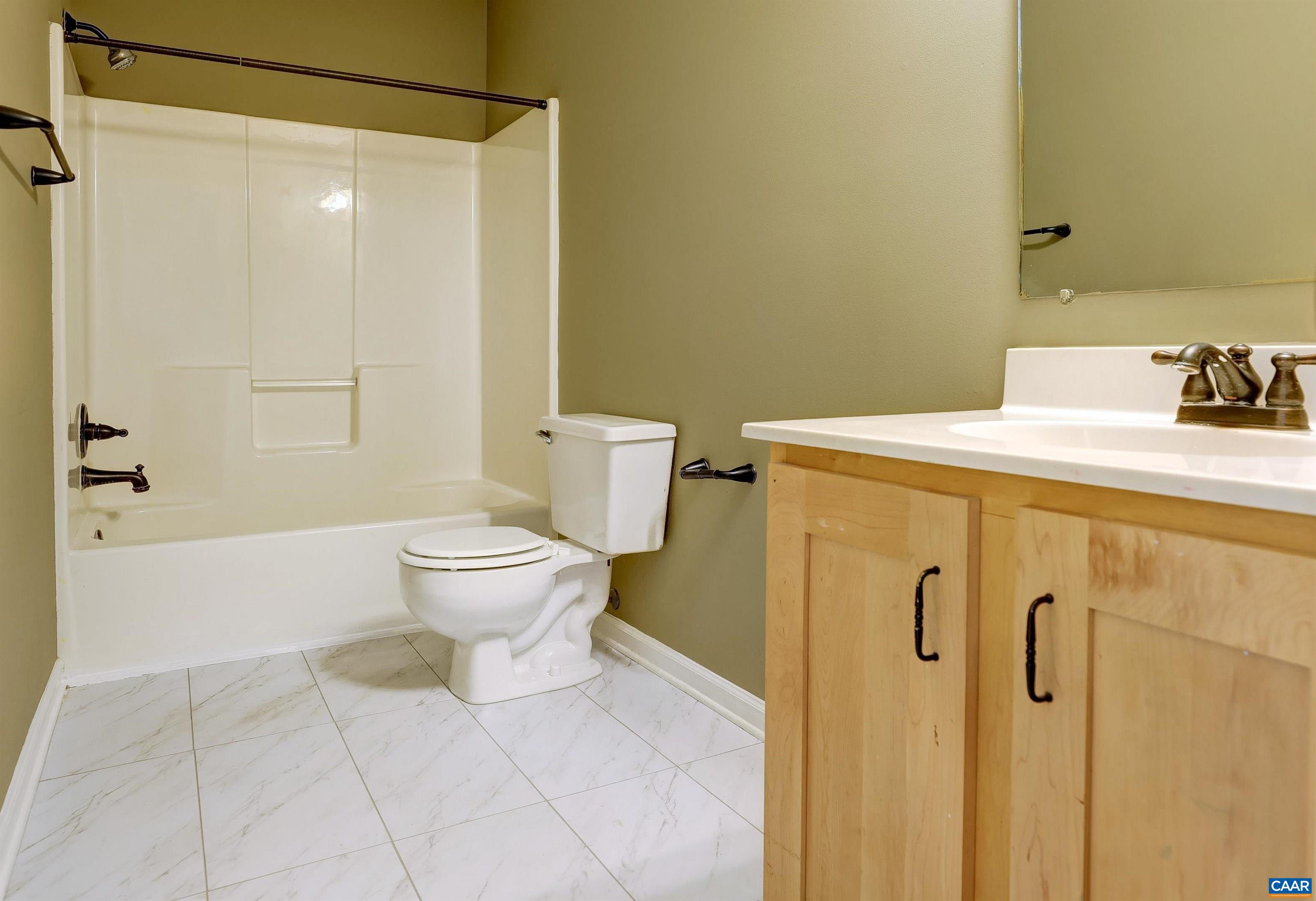 1086 West Daffodil Road Ruckersville, VA 22968 - Photo 9 of 33 a bathroom with a sink a toilet and shower