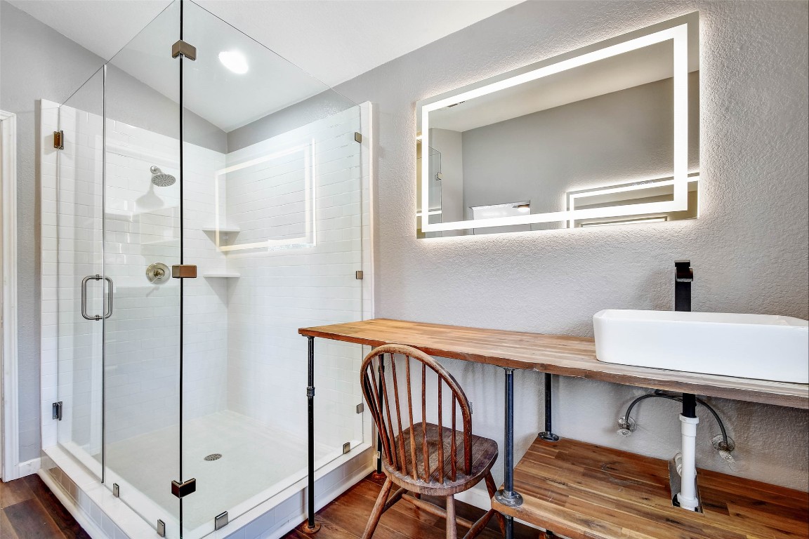 1265 Bob White Drive Spring Branch, TX 78070 - Photo 16 of 25 a view of a dining room with furniture window and wooden floor