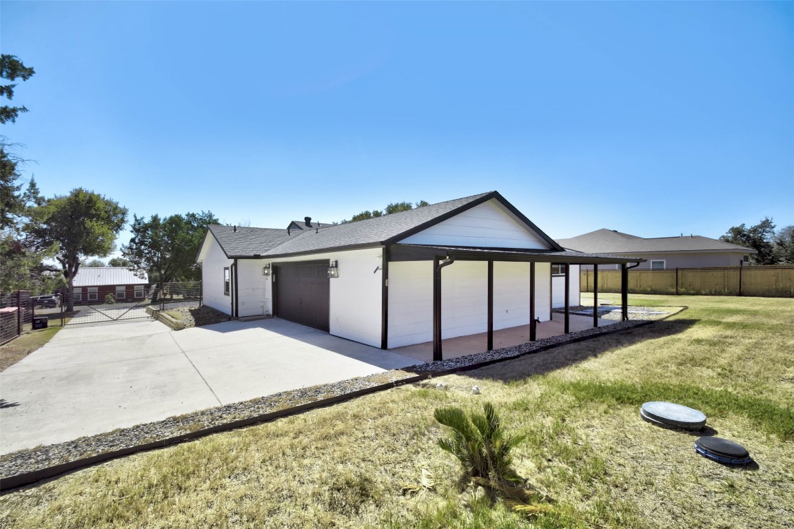 1265 Bob White Drive Spring Branch, TX 78070 - Photo 25 of 25 a view of a house with yard and sitting area