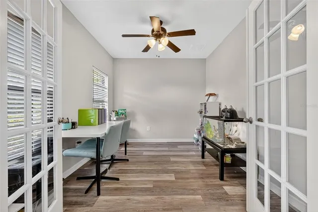 a bathroom with a sink double vanity and a mirror
