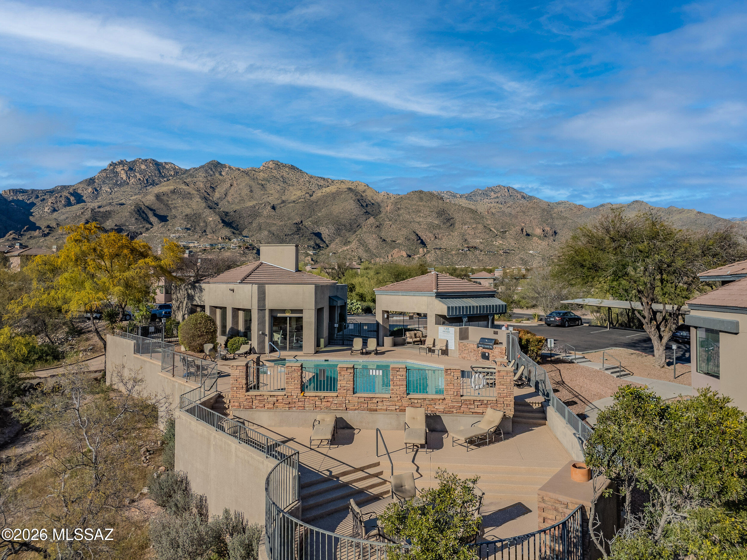 5855 North Kolb Road, Unit 6103 Tucson, AZ 85750 - Photo 6 of 31 a view of a city from a patio