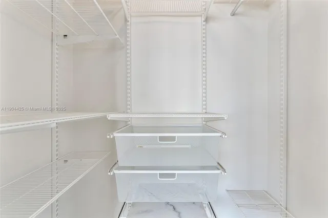 a view of walk in closet