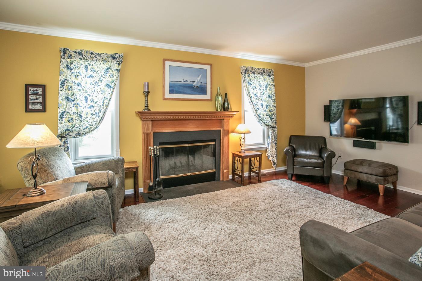 116 Summer Ridge Drive Lansdale, PA 19446 - Photo 21 of 52 a living room with furniture and a fireplace