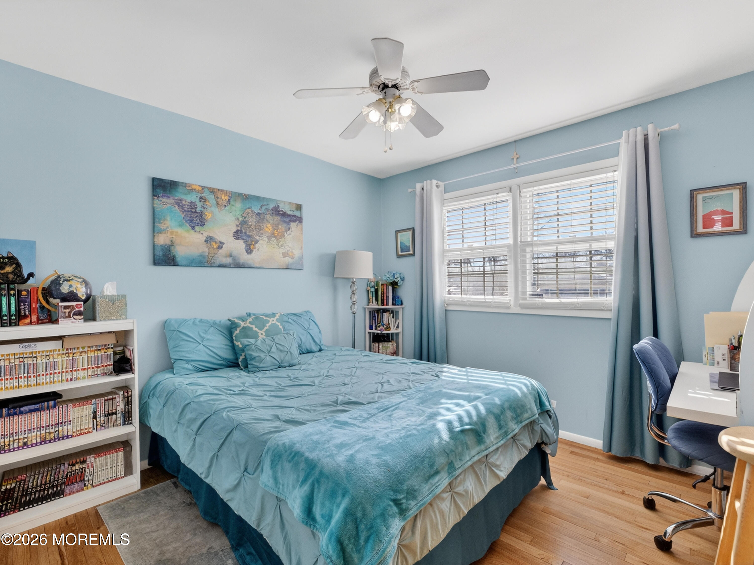 417 Crestview Terrace Brick, NJ 08723 - Photo 24 of 35 a bedroom with a large bed and a window
