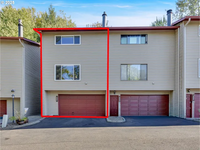 a front view of house