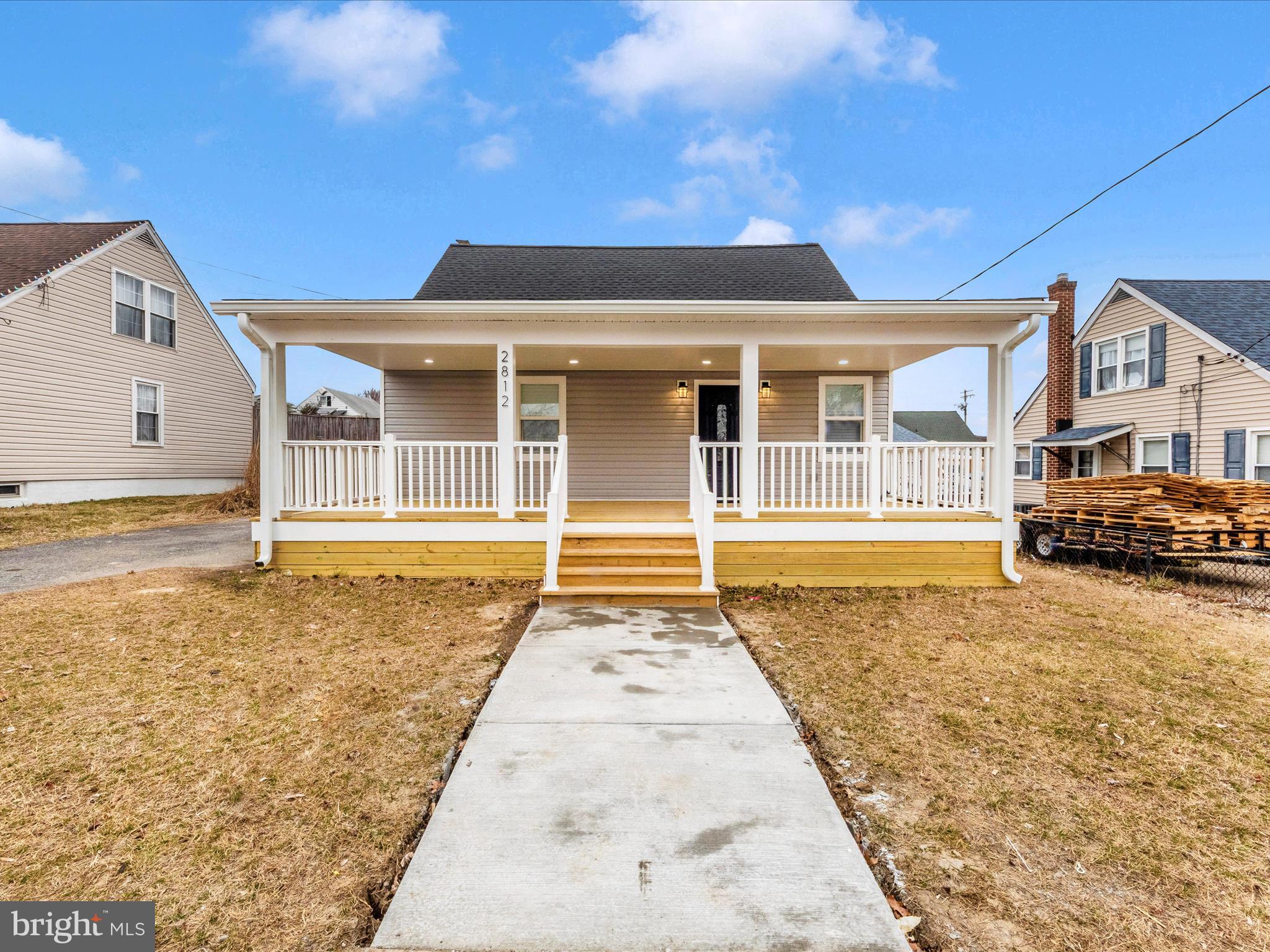 a view of a house with a swimming pool