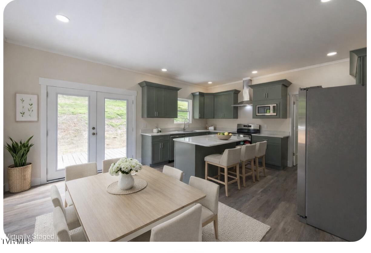 210 Wadlow Gap Road Kingsport, TN 37660 - Photo 4 of 39 kitchen/dining