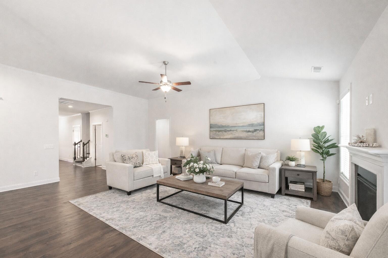 424 Little Pines Court Aiken, SC 29801 - Photo 5 of 34 Open Living Room!