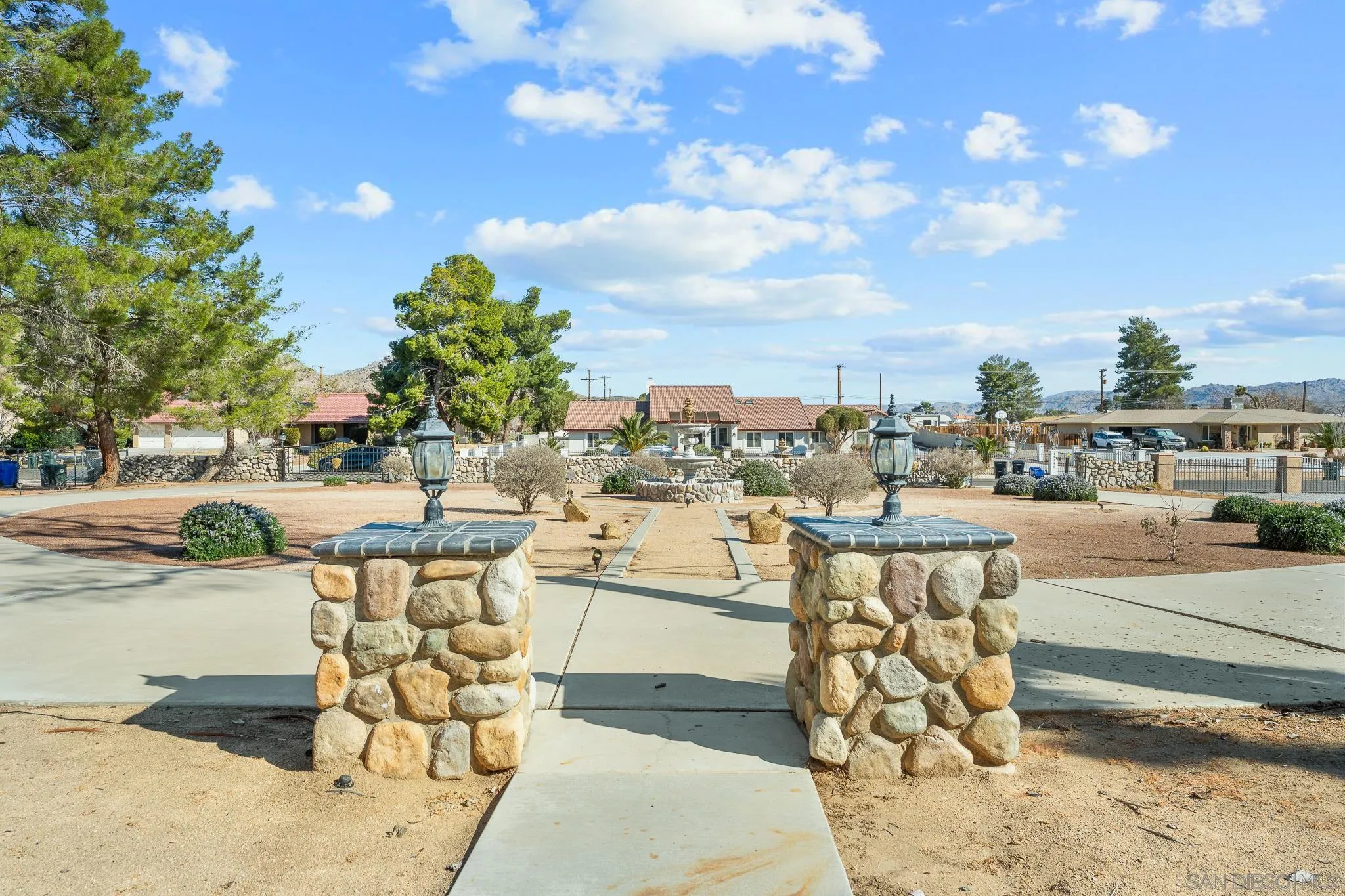 19775 Symeron Road Apple Valley, CA 92307 - Photo 52 of 73 a view of a terrace with furniture and city view