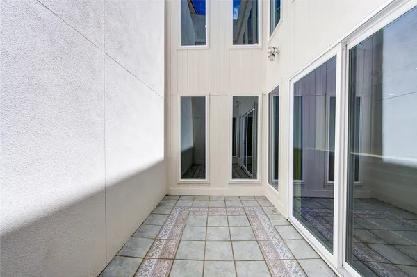 a view of empty room