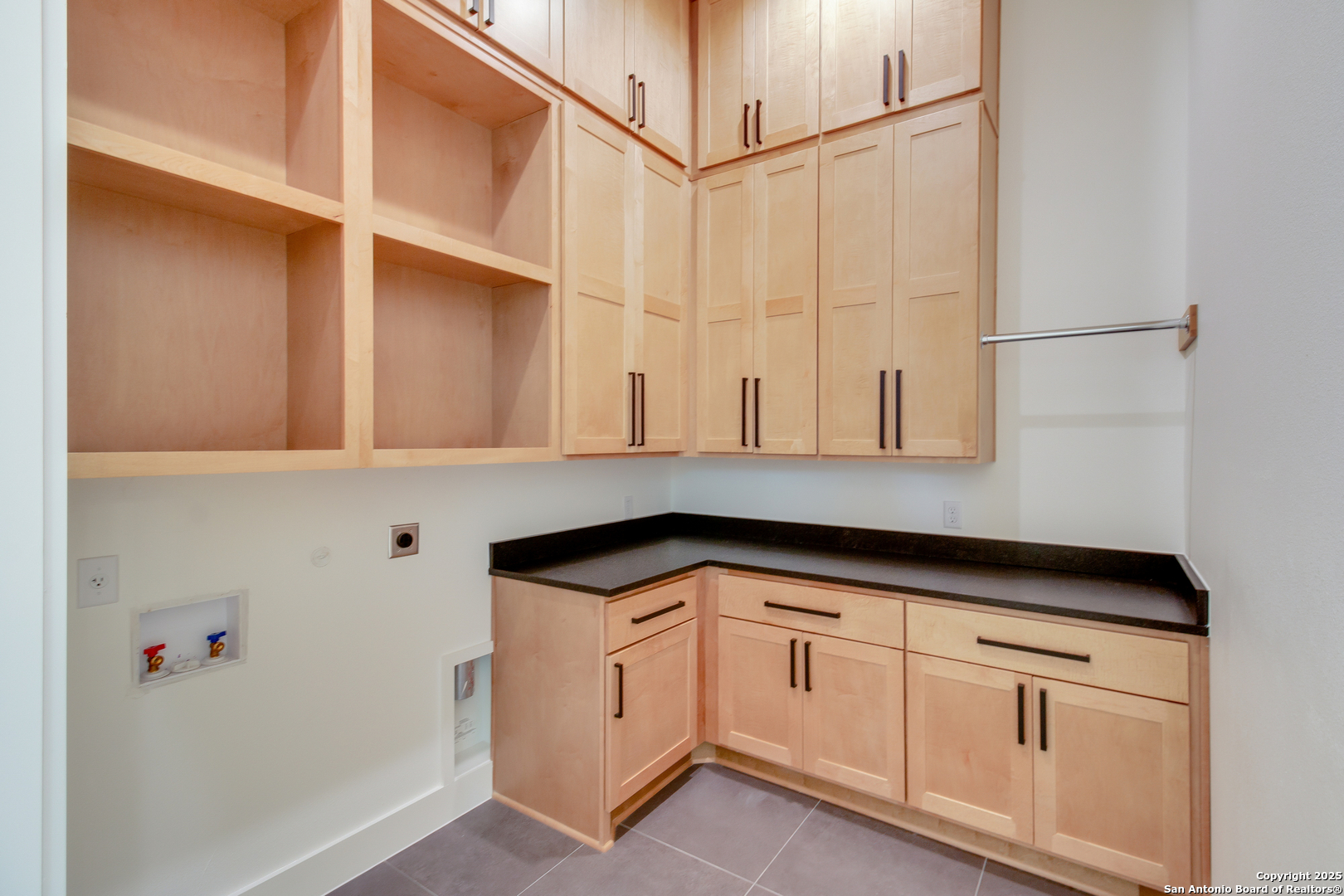 430 Arthur Court Spring Branch, TX 78070 - Photo 31 of 39 a kitchen with white cabinets and white appliances