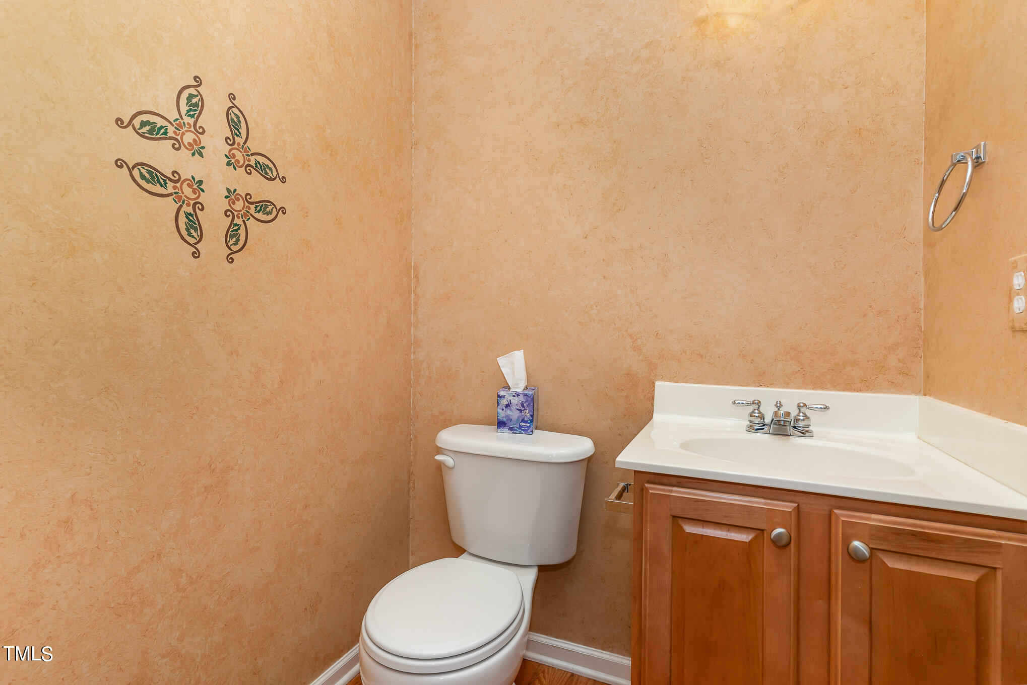 5 Coach Terrace Durham, NC 27713 - Photo 26 of 36 a bathroom with a sink mirror and toilet