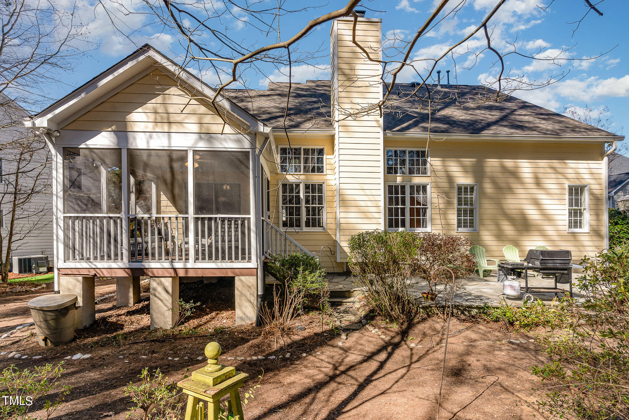 5 Coach Terrace Durham, NC 27713 - Photo 32 of 36 a view of a house with a porch