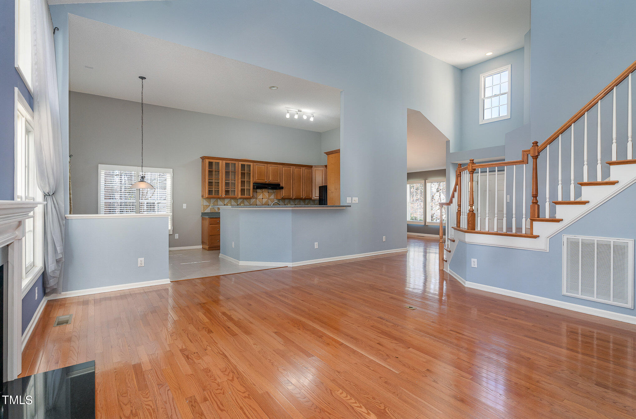 5 Coach Terrace Durham, NC 27713 - Photo 5 of 36 a view of a kitchen with wooden floor and electronic appliances