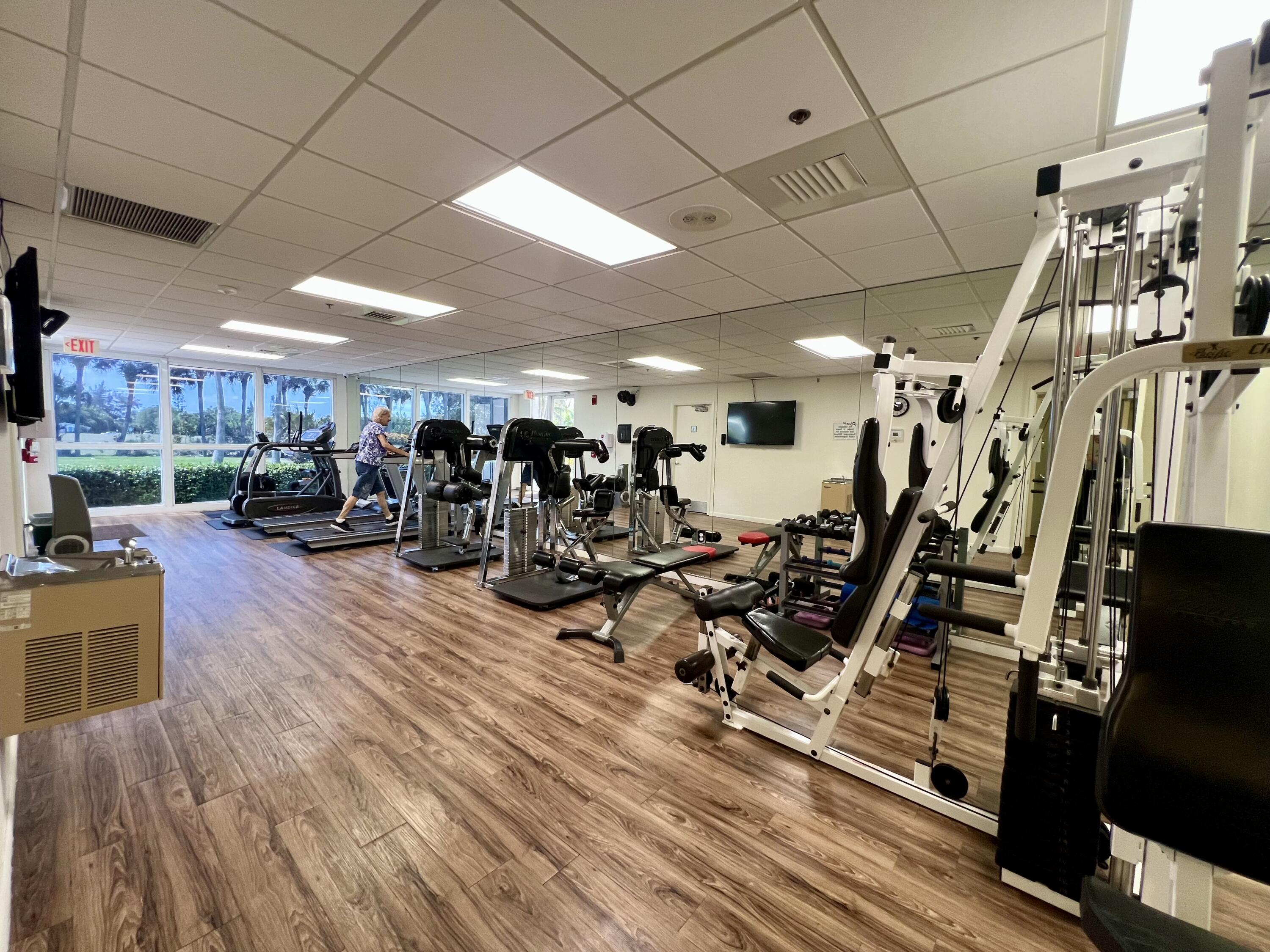 2700 North Hwy A1A, Unit 506 Fort Pierce, FL 34949 - Photo 26 of 28 a view of a room with gym equipment