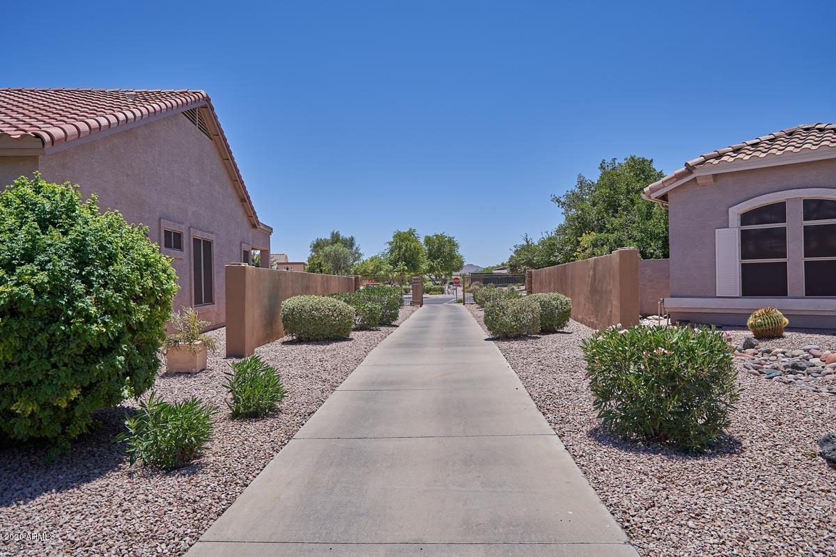 4431 East Walnut Road Gilbert, AZ 85297 - Photo 4 of 52 Front Adjacent Golf Cart Path Access