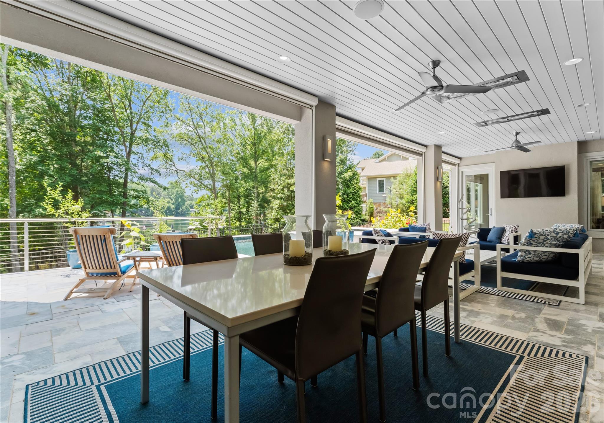 188 Blarney Road Mooresville, NC 28117 - Photo 37 of 48 a view of a dining room with furniture window and outside view