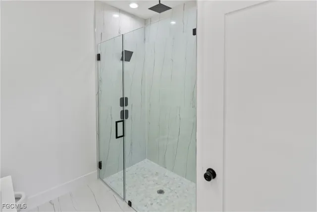 a close view of closet