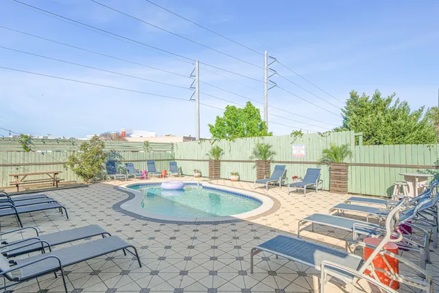 a view of a chairs on the deck