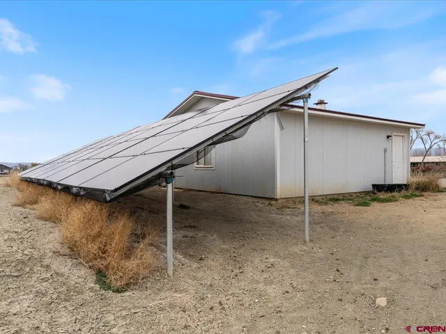 a backyard of a house