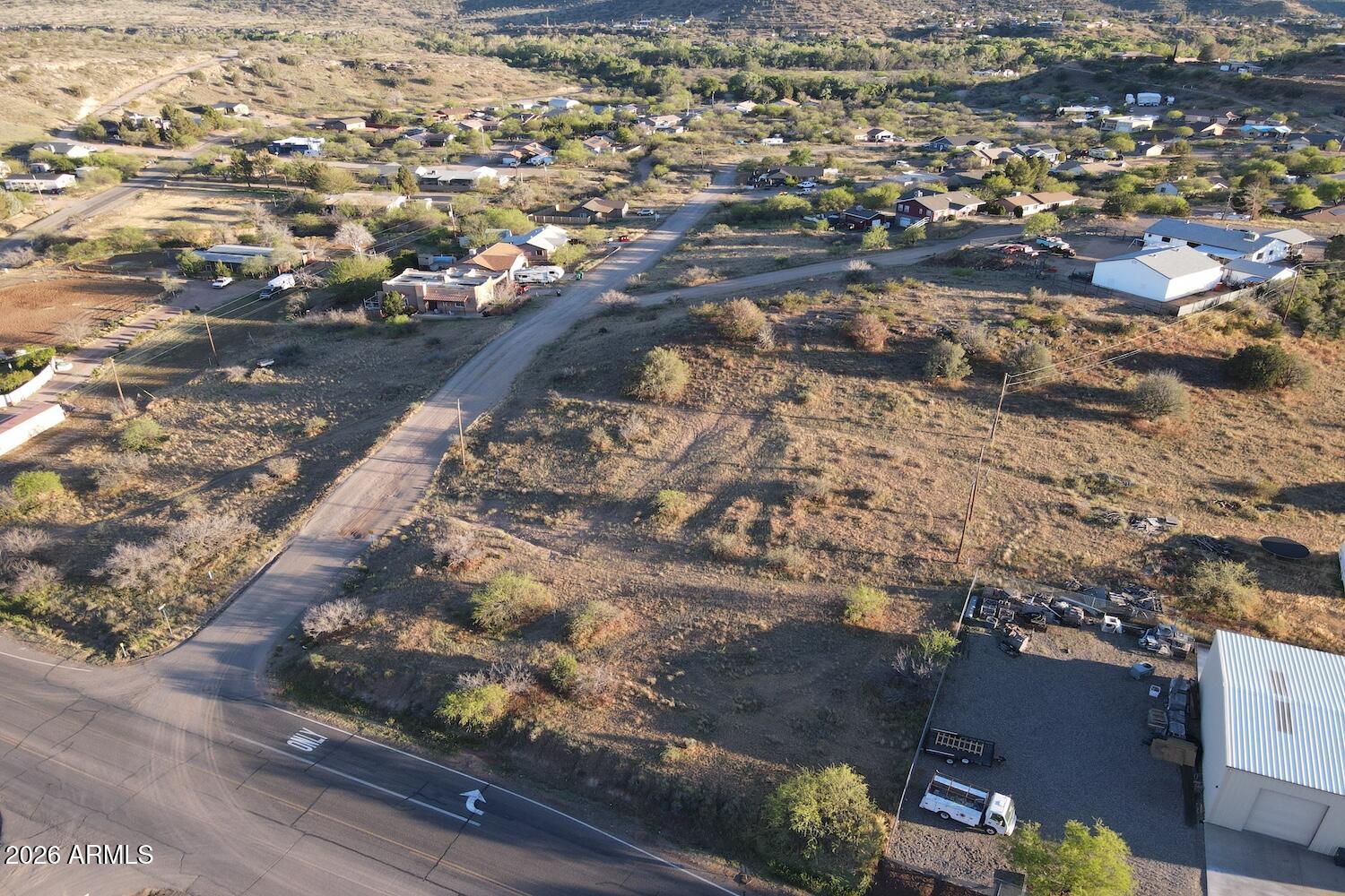 4690 East Beaver Creek Road, Unit 47 Rimrock, AZ 86335 - Photo 21 of 29 an aerial view of residential houses with yard