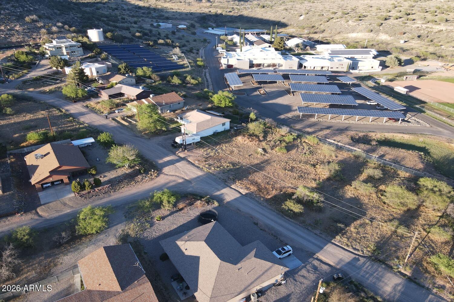 4690 East Beaver Creek Road, Unit 47 Rimrock, AZ 86335 - Photo 25 of 29 an aerial view of a city with lots of residential buildings