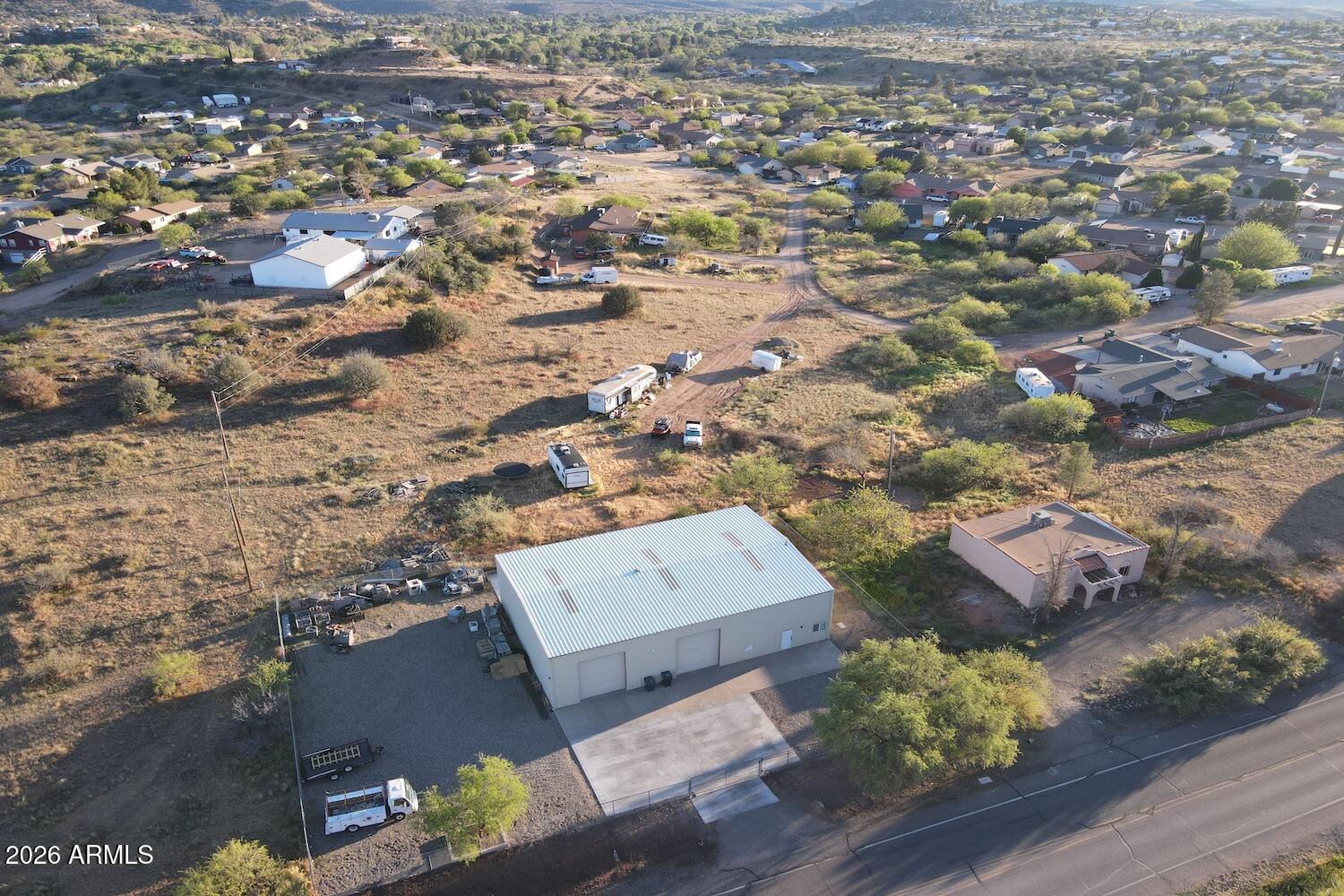 4690 East Beaver Creek Road, Unit 47 Rimrock, AZ 86335 - Photo 28 of 29 an aerial view of a residential houses with outdoor space