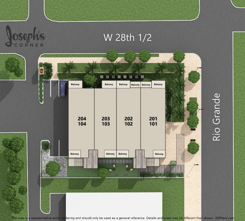 2824 Rio Grande Street, Unit 101 Austin, TX 78705 - Photo 9 of 10 a view of building