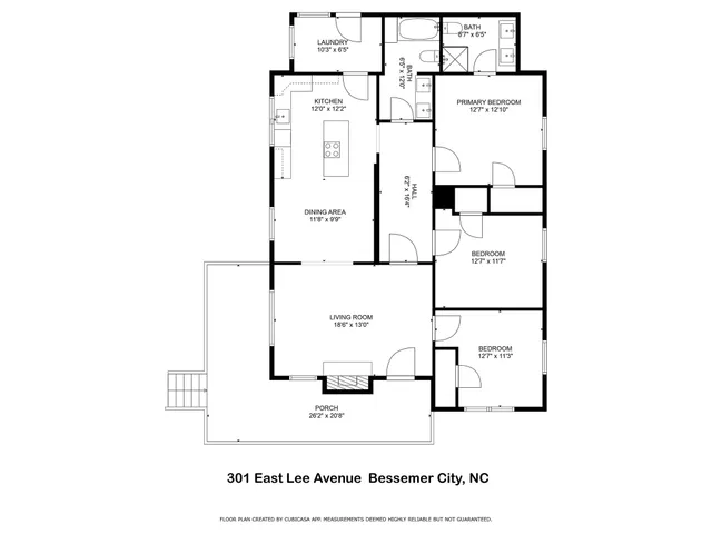 $279,900 | 301 East Lee Avenue, Bessemer City, NC 28016