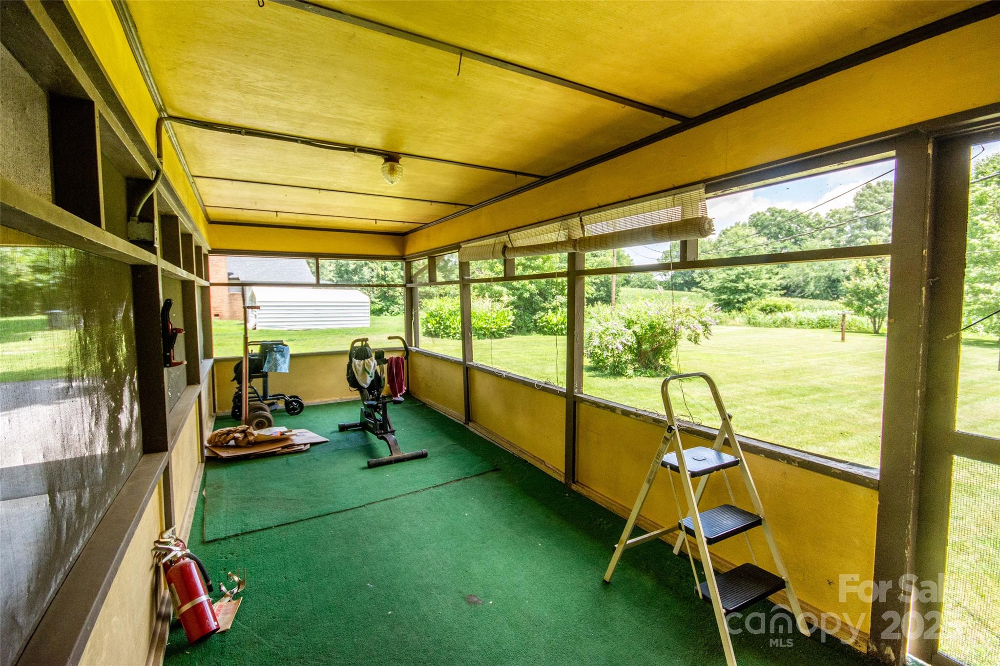 615 Bell Farm Road Statesville, NC 28625 - Photo 34 of 46 a room with pool table and windows